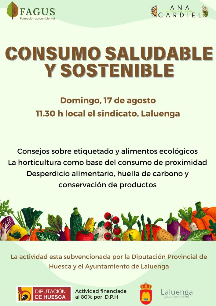 Imagen Charla consumo saludable y sostenible