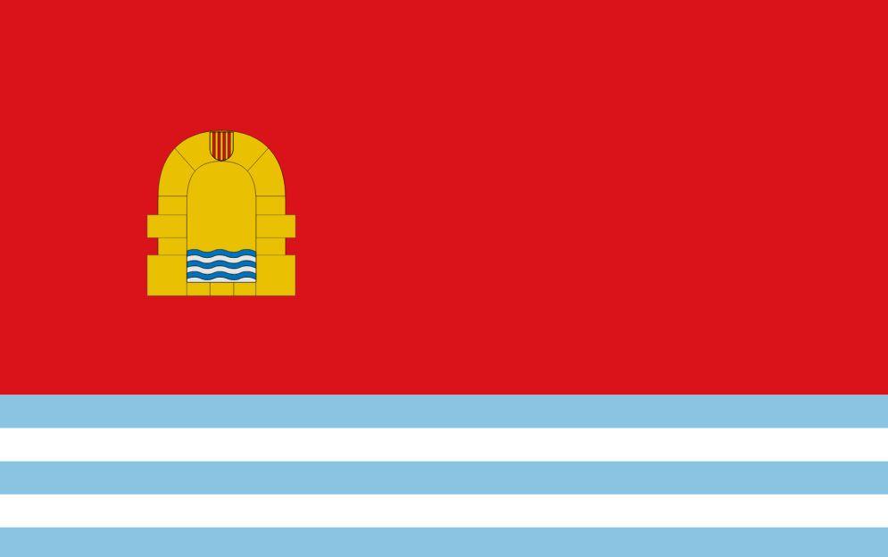 Imagen: Bandera de Laluenga.