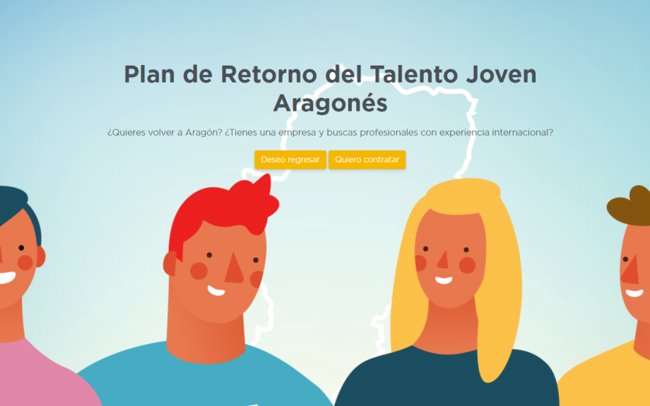 Imagen El Instituto Aragonés de la Juventud convoca las subvenciones del programa Retorno del Talento Joven Aragonés